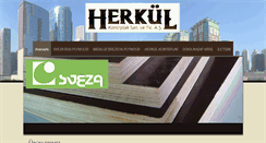 Desktop Screenshot of herkulplywood.com